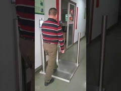 Termoscanner con riconoscimento facciale e tornello a barriera girevole