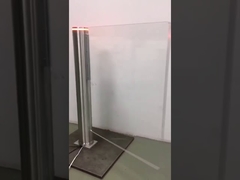 Cancello a battente con motore brushless DC a corsia larga e cilindro integrato