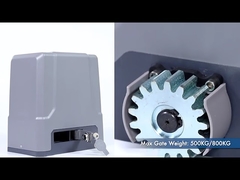 Motore per cancello scorrevole con finecorsa elettronico DC24V 500 kg con batteria di riserva