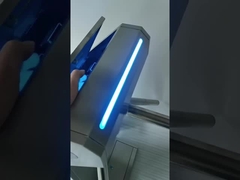 Cancello girevole automatico di Drop Arm Tripod del lettore del solenoide RFID LED dei semi dinamici della luce di Marqueen