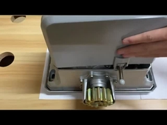 Apri automatico di alluminio del portone di scivolamento di colore d'argento resistente con telecomando