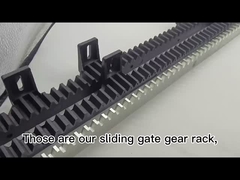 Fabbrica diretta M4 Diretto Galvanizzato Metal Steel Gear Rack Per Automatic Sliding Gate Opener