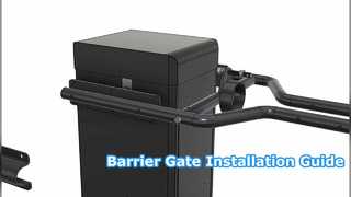 Video di installazione del braccio barriera DZ-2307