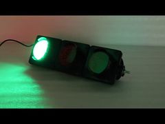 Semaforo LED 100mm Lente Colorata Rosso Giallo Verde