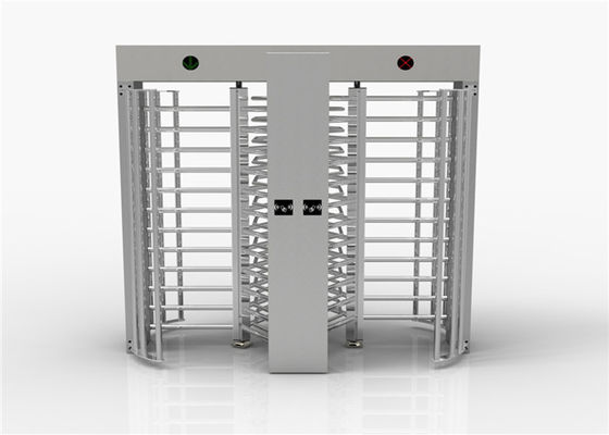 Tornello a tutta altezza bidirezionale a doppio passaggio con consumo energetico di 40W per il controllo degli accessi di sicurezza