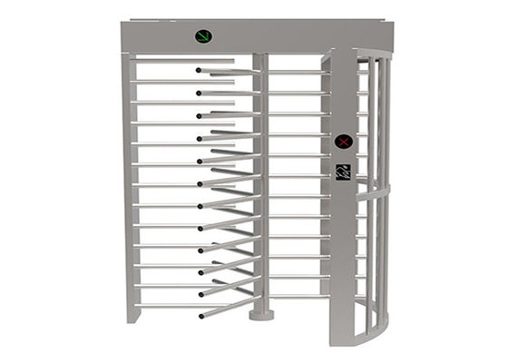 Tornello a tutta altezza con lettore di impronte digitali, costruzione in acciaio inossidabile 304 e funzione anti-passaggio