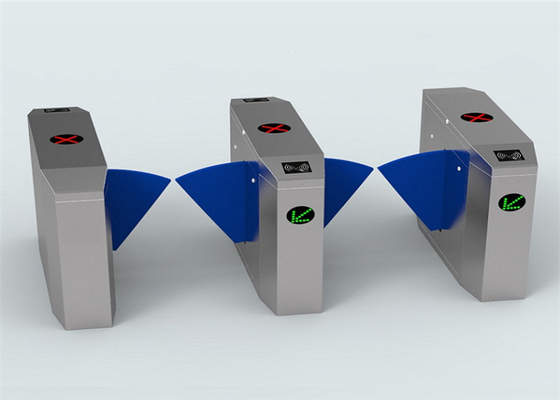 Sistema bidirezionale dell'entrata di porta del cancello girevole di automazione di sicurezza con i passaggi doppi