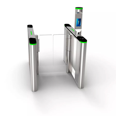 BLDC Motor Swing Gate Tornello con riconoscimento facciale Fast Lane SS304 Speed ​​Gate Tornello