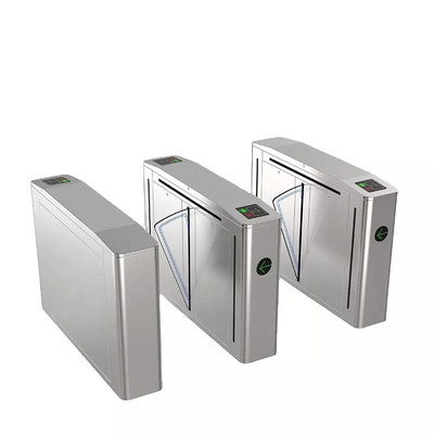 Cancello girevole di Card Access Control del lettore di riconoscimento di fronte dell'impronta digitale del portone della barriera della falda di iso RFID