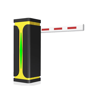 Colore giallo nero automatico completo di velocità veloce del servomotore di CC del portone 24V della barriera dell'asta