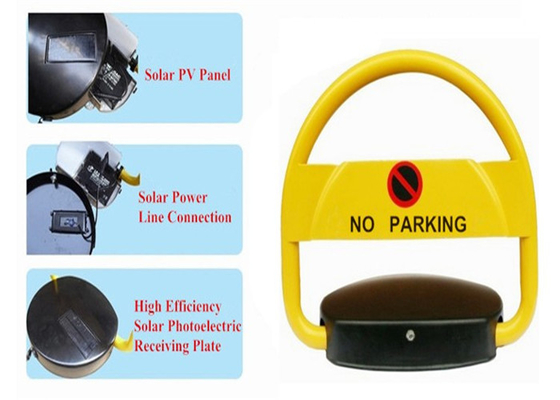 Nessuna serratura riservata di posizione dell'automobile di parcheggio, pannello solare del dispositivo di bloccaggio del posto-macchina alimentato