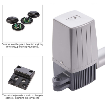 Gli operatori automatici Wifi del portone del doppio dell'oscillazione controllano Kit Complete Hardware solare