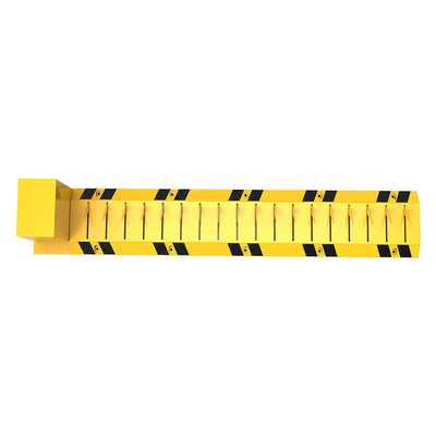 Blocco stradale a controllo remoto Striscia riflettente Electrostatic Powder Coat Spike Barrier Tire Killer