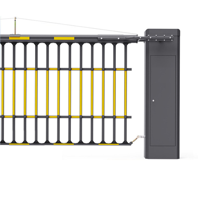 Velocità regolabile automatica porta di barriera aerea alta 6 metri braccio di recinzione 250W motore BLDC
