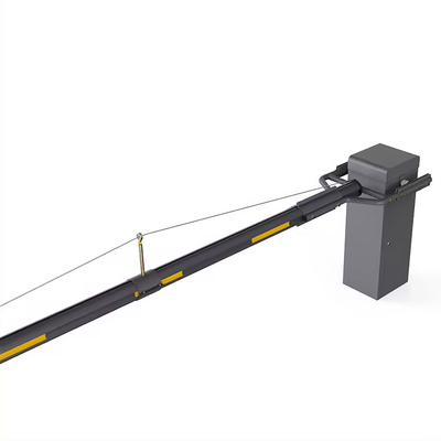 Barriera di 12 metri con braccio forte, con funzionamento manuale e dimensioni di 350*310*1180 mm