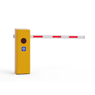 Fornitura di alimentazione DC24V 8m lunghezza braccio Barriera a boom con luce a LED e meccanismo senza molla