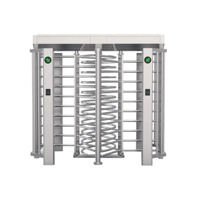 Entrata ed uscita a tutta altezza Porta a tornello Guardia di alta sicurezza Semi-automatica doppia corsia