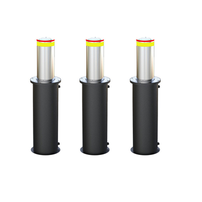 PLC Controller Driveway Bollard in acciaio inossidabile in polvere rivestito sensore ad infrarossi galvanizzato