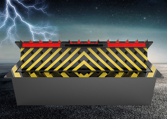 Pittura antiruggine di controllo di sicurezza della strada dello spruzzo idraulico dello stampo con la luce del LED