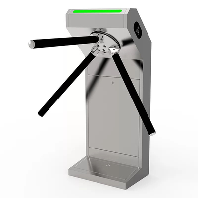 Pedonale tripiede bidirezionale porta a giradischi resistente alle intemperie telaio spessore 1,5 mm