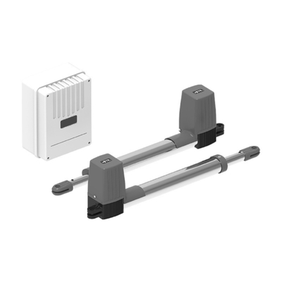 Automatica doppia porta Operatori Wifi Controllo Kit solare Kit hardware completo Per cancelli oscillanti