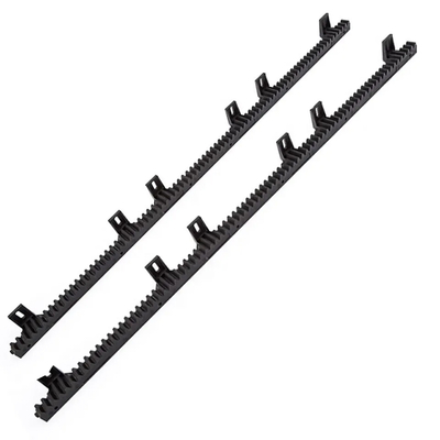 Carta d'identità accesso 4 leghe 6 spine porta ingranaggi Nylon nero di plastica per l'apertura automatica di cancello scorrevole