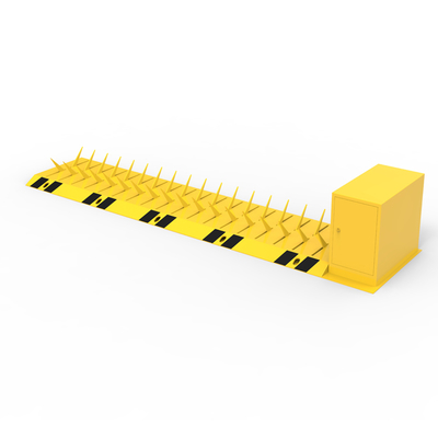 Superficie montata Uccidore pneumatico con barriera elettromeccanica del braccio colore verniciato giallo/nero