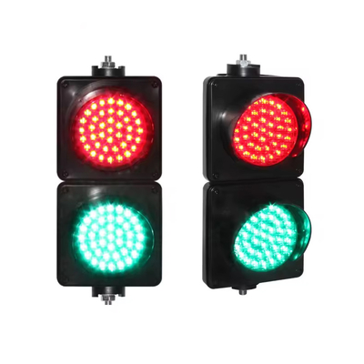 Sistema di controllo di accesso per veicoli di parcheggio portatile intelligente rosso verde 100 mm di diametro semaforo a LED