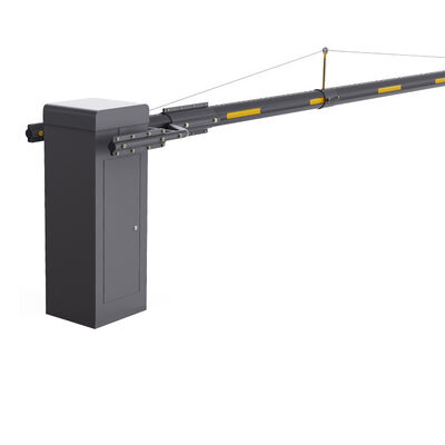 Barriera automatica con braccio a bandiera con motore brushless DC regolabile in velocità e braccio extra-lungo da 12M per passaggi a livello ferroviari