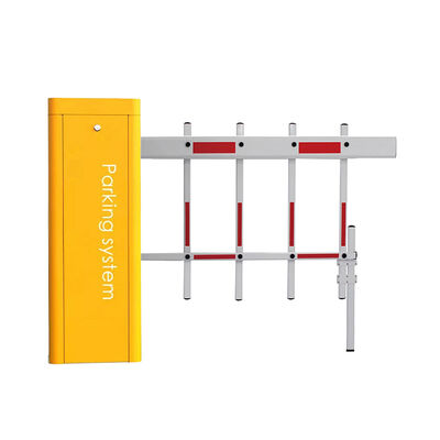 Barriera automatica con braccio in lamiera d'acciaio laminata a freddo da 1,5 mm, alimentazione DC24V e potenza nominale di 160W per sistemi di parcheggio