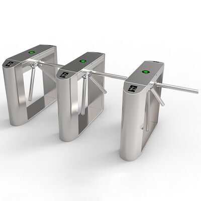 SS304 o SS316 Tripod Turnstile Gate con 30 persone al minuto e 5 milioni di volte di durata