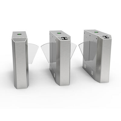 Porta barriera ad alta velocità 600 mm larghezza di passaggio con 30 persone/min di throughput e 304 costruzione in acciaio inossidabile
