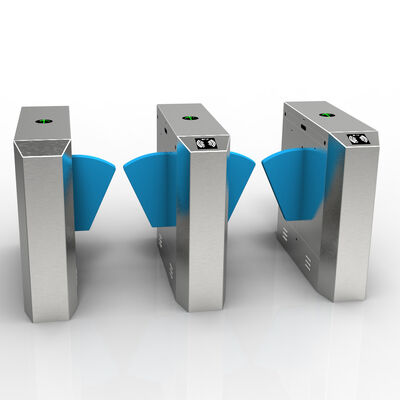 Tornello a mezza altezza con aletta in acrilico trasparente e portata di 30 persone/minuto, livello di protezione IP54