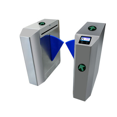 Tornello automatico bidirezionale con alimentazione DC 24V e costruzione in acciaio inossidabile 304 per il controllo accessi sicuro