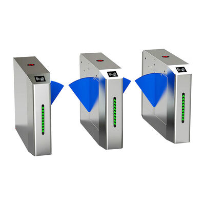 Cancello a bandelle RS485 SS304 IP44 per controllo accessi e gestione pedoni