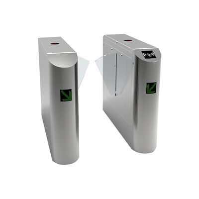 27cm Lunghezza del braccio DC24V 304 Flap in acciaio inossidabile Barriera di porta porta di velocità per il controllo degli accessi