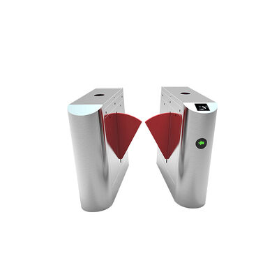 Cancello a bandelle intelligente OEM ODM in acciaio inossidabile 304 o 316 con sensori a infrarossi sensibili e portata di 30 persone al minuto