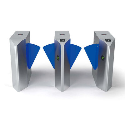 RFID/impronta digitale/lettore di codici a barre Flap Barrier Gate per il sistema dell'entrata