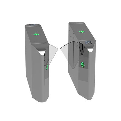 Varco girevole a bandelle in acciaio inossidabile 304 con portata di 25-30 persone/minuto e approvazione CE per il controllo accessi sicuro