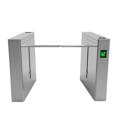 Tornello a braccio ribaltabile con motore BLDC IP54 per controllo accessi biometrico con capacità di 30 persone/min