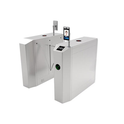 Barriera a bandelle a altezza vita in acciaio inox SS304 con motore DC 24V e funzione di autodiagnosi guasti