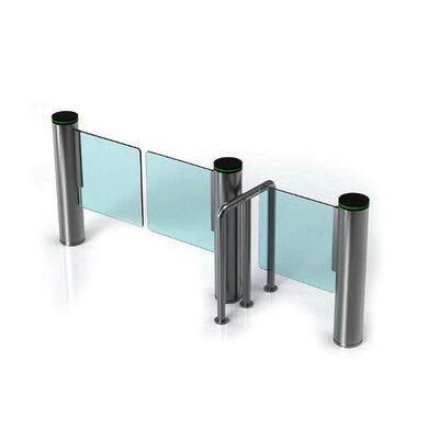 200W DC24V Brushless Motor Pedestrian Security Gate con 0.4S Opening Time Swing Barrier Gate