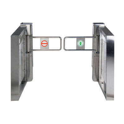 Portale di barriera di oscillazione a 90 gradi completamente motorizzato e bidirezionale con braccio SS304/acrilico