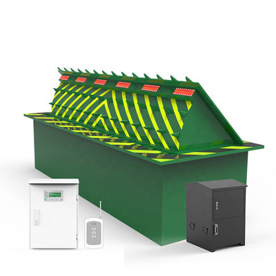 Blocco stradale idraulico con controllo PLC RS485 da 3.7KW per il controllo di veicoli ad alta sicurezza