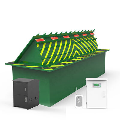 Blocco stradale idraulico con alimentazione 380V, vernice antiruggine e protezione IP68