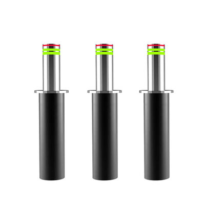 SS304 Bollard ascendente automatico con capacità di carico di 100 T e velocità regolabile da 3s a 6s