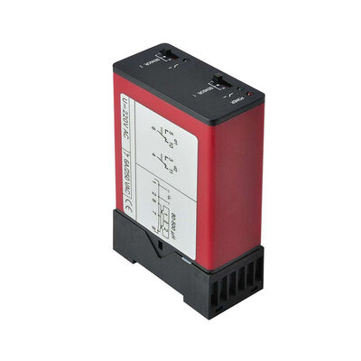 Rilevatore di anello veicolare a canale singolo con gamma di frequenza da 20 kHz a 170 kHz e tensione di 220V/110V/24V/12V per il controllo accessi stradali