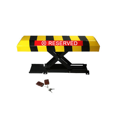 Serratura di parcheggio per auto a controllo remoto con altezza in aumento di 300 mm e rivestimento in plastica spruzzante