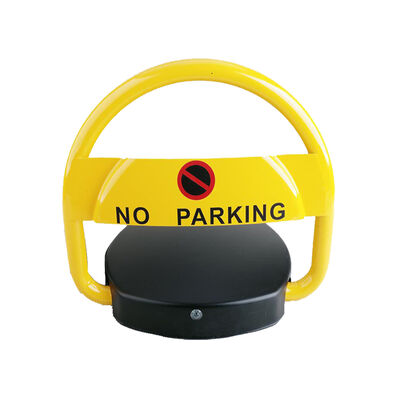 Blocco di parcheggio intelligente impermeabile giallo con protezione IP65 per parcheggi auto