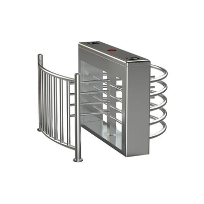 Tornello a mezza altezza SS304 40W con braccio da 450 mm per controllo accessi sicuro
